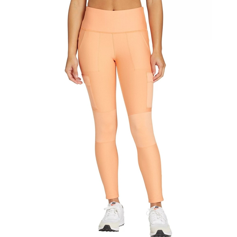Alpine Design Women's Selina High Rise Tights Orange NWT XS‎